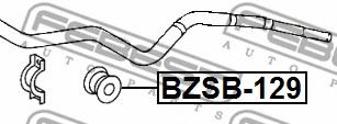 Опора, стабилизатор FEBEST BZSB-129 - Фото 1