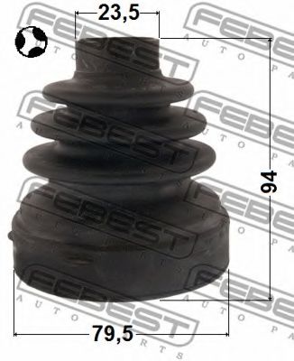 Пыльник ШРУСА FEBEST 0215-J32T - Фото 1