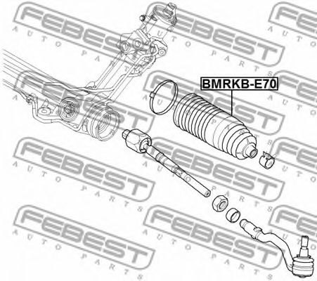 Пыльник рулевой рейки FEBEST BMRKB-E70 - Фото 1