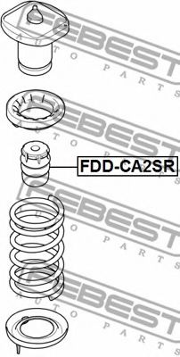 Амортизатор FEBEST FDD-CA2SR - Фото 1