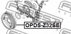 Шкив коленвала FEBEST OPDS-Z32SE - Фото 1