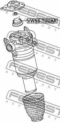 Опора амортизатора FEBEST VWSS-TOUAR - Фото 1