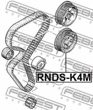 Шестерня привода распределительного вала FEBEST RNDS-K4M - Фото 1