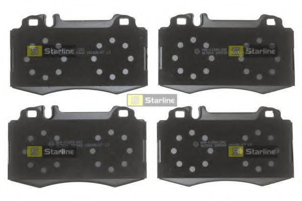 Тормозные колодки STARLINE BD S699 - Фото 1