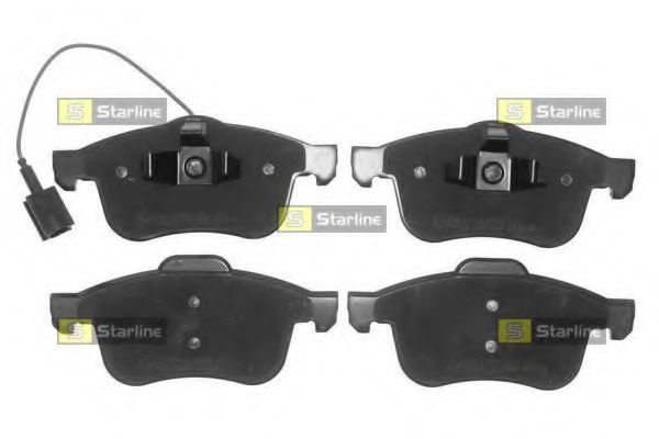 Гальмівні колодки STARLINE BD S712 - Фото 1