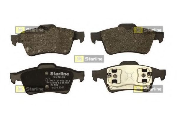 Тормозные колодки STARLINE BD S829P - Фото 1