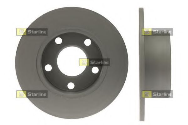 Тормозной диск STARLINE PB 1067C - Фото 1
