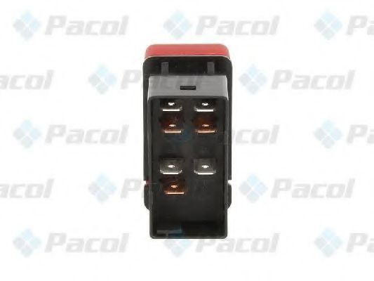 Кнопка включения аварийной сигнализации PACOL DAF-PC-003 - Фото 1