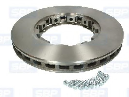 Тормозной диск SBP 02-DA001 - Фото 1
