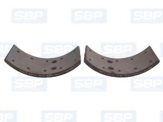 Тормозные колодки барабанные SBP 07-L17280-N00B - Фото 1