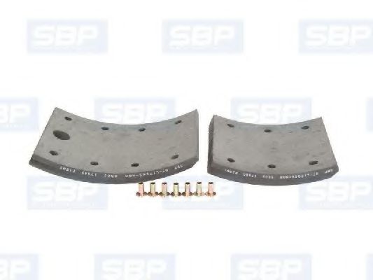 Тормозные колодки SBP 07-L17949-N00 - Фото 1