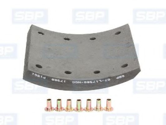 Тормозные колодки SBP 07-L17988-N00 - Фото 1