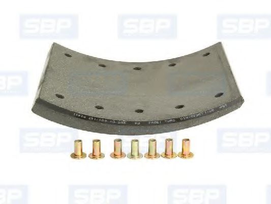 Тормозные колодки SBP 07-L19032-N10 - Фото 1