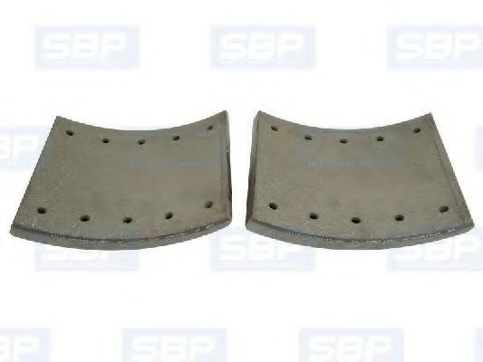 Тормозные колодки SBP 07-L19032-N20 - Фото 1