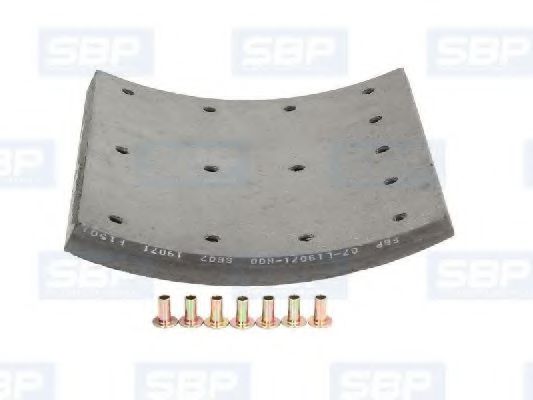 Тормозные колодки SBP 07-L19071-N00 - Фото 1