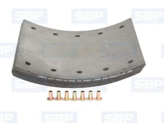 Тормозные колодки SBP 07-L19094-N00 - Фото 1