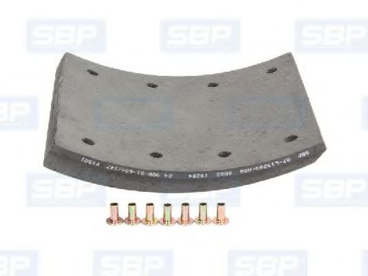 Тормозные колодки SBP 07-L19283-N00 - Фото 1