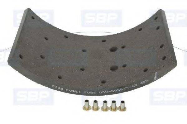 Тормозные колодки SBP 07-L19503-N00 - Фото 1