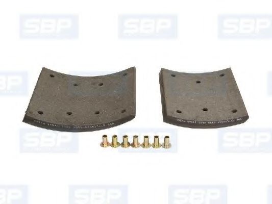 Тормозные колодки SBP 07-L19844-N20 - Фото 1