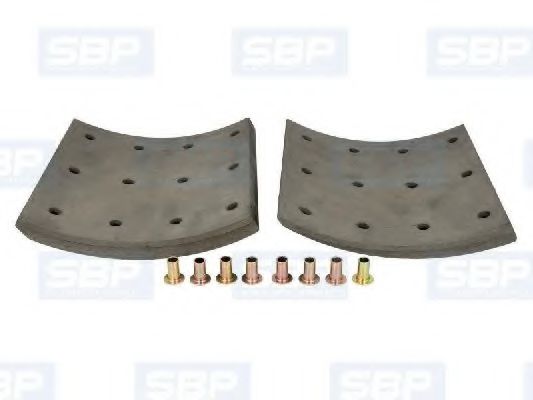 Тормозные колодки SBP 07-L19847-N10 - Фото 1