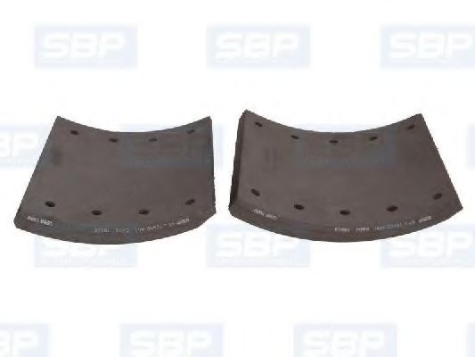 Тормозные колодки SBP 07-L19902-N00 - Фото 1