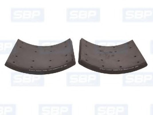 Тормозные колодки SBP 07-L19932-N10 - Фото 1
