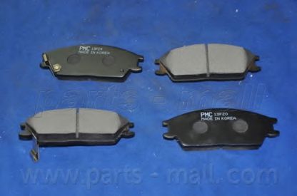 Гальмівні колодки PARTS-MALL PKA-001 - Фото 1