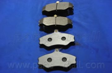 Тормозные колодки PARTS-MALL PKA-005 - Фото 3