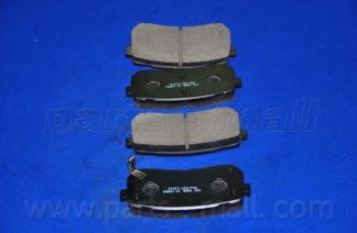 Тормозные колодки PARTS-MALL PKA-037 - Фото 1
