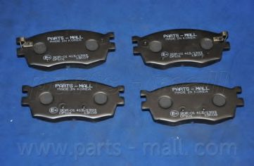 Тормозные колодки PARTS-MALL PKA-E28 - Фото 1