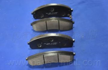 Гальмівні колодки PARTS-MALL PKB-013 - Фото 1