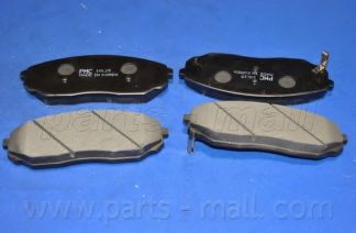 Тормозные колодки PARTS-MALL PKB-020 - Фото 1