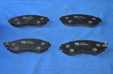 Тормозные колодки PARTS-MALL PKC-013 - Фото 2