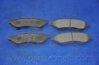 Тормозные колодки PARTS-MALL PKC-017 - Фото 1