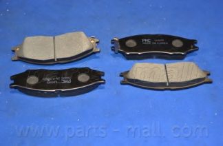 Тормозные колодки PARTS-MALL PKE-004 - Фото 1