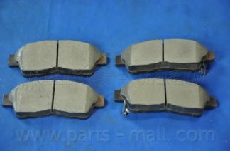 Гальмівні колодки PARTS-MALL PKF-004 - Фото 1