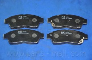 Гальмівні колодки PARTS-MALL PKF-004 - Фото 2