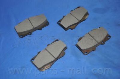 Тормозные колодки PARTS-MALL PKF-024 - Фото 2
