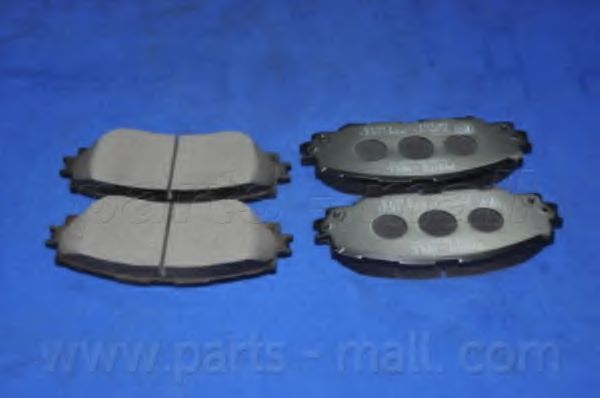 Гальмівні колодки PARTS-MALL PKF-E10 - Фото 1