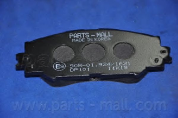 Гальмівні колодки PARTS-MALL PKF-E10 - Фото 2