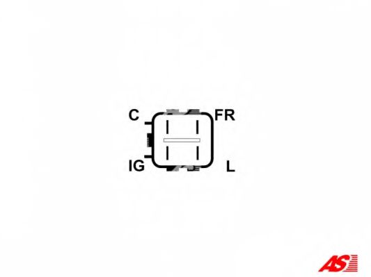 Регулятор генератора AS-PL ARE5086 - Фото 2