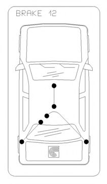 Трос ручника COFLE 17.2603 - Фото 1
