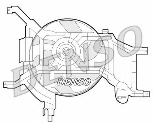 Вентилятор охлаждения DENSO DER37002