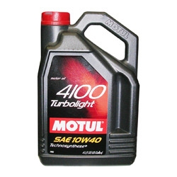 Моторное масло Motul 4100 Turbolight 10W-40 4л