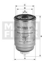 Фильтр топливный Mann WK 842/2