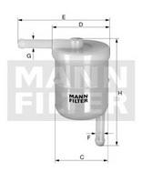 Фильтр топливный Mann WK 47