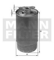 Фильтр топливный Mann WK 841/1