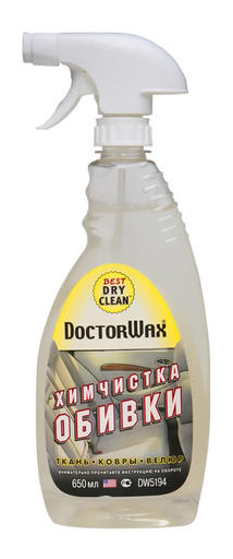 Химчистка обивки Doctor Wax 650мл