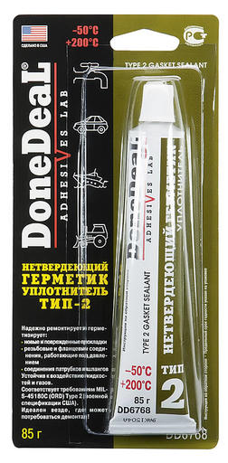 Герметик нетвердеющий тип 2  Done Deal 85г