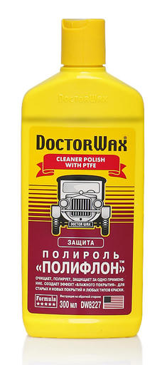 Полироль-очиститель «Полифлон» Doctor Wax 300мл